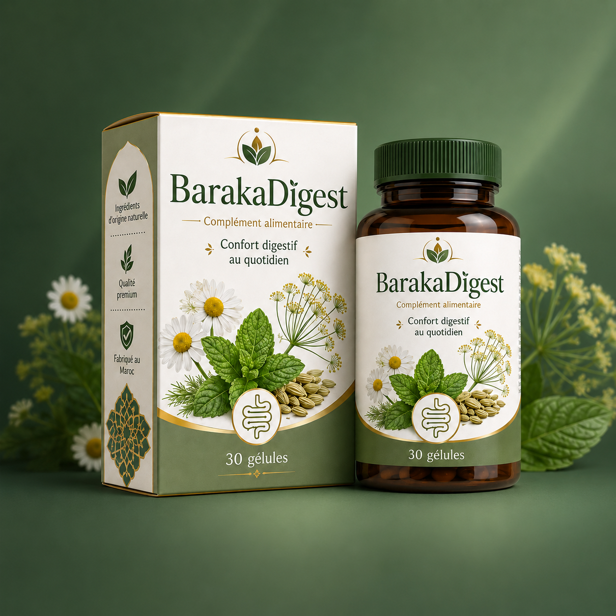 BarakaDigest boîte et flacon 30 gélules